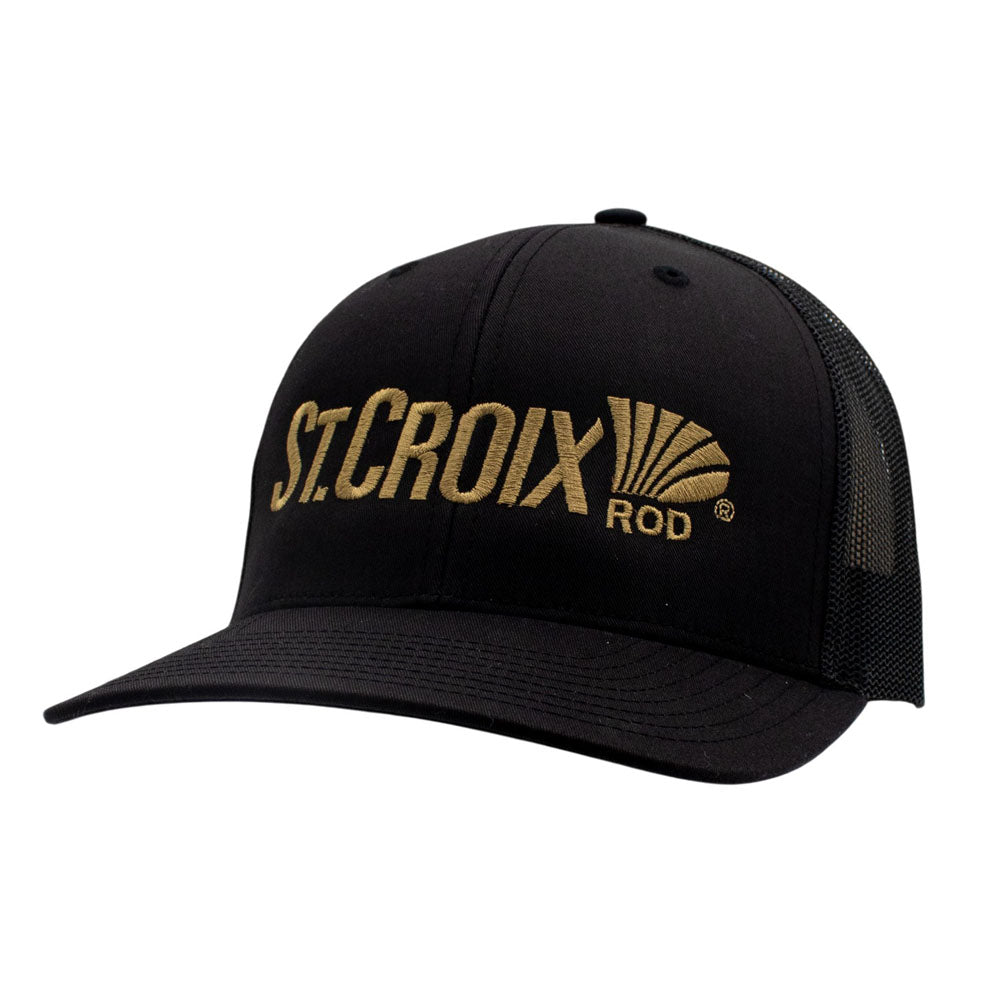 St. Croix Richardson Black Trucker Hat