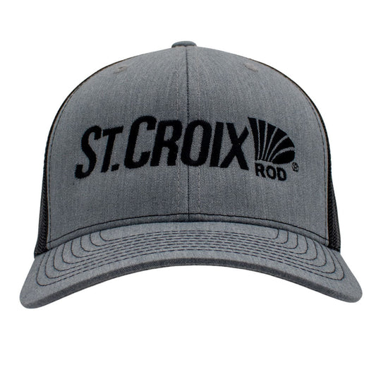 St. Croix Richardson Heather Grey/Black Trucker Hat